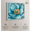 Art floral sur toile Agave bleu sarcelle par Art Remedy-107780306-107780295