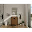 Meuble-lavabo 24 po (23 7/16 po) sans lavabo supérieur, armoire de rangement moderne avec 2 portes à fermeture douce, meuble-lavabo simple