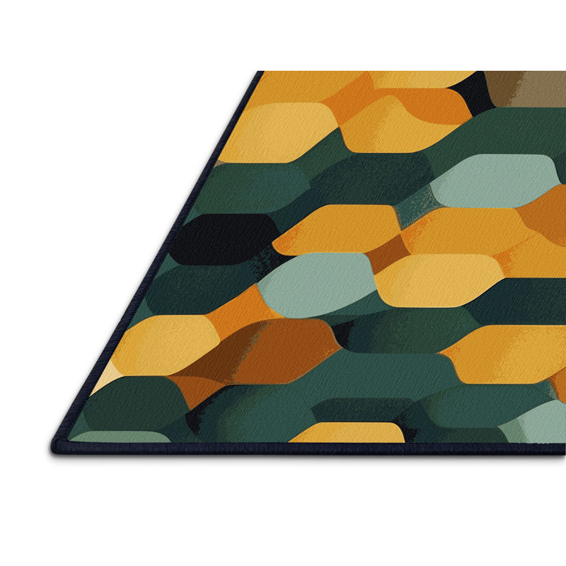 Tapis Grid Harmony, Carré 5 pi