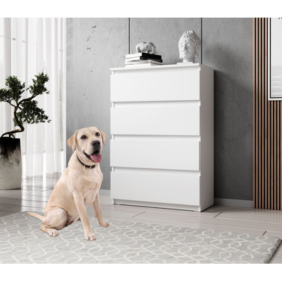 Rhiannan 70cm W 4 - Drawer Chest of Drawers