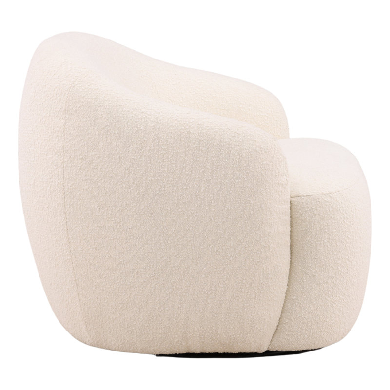 Viviana Swivel Chair Cream