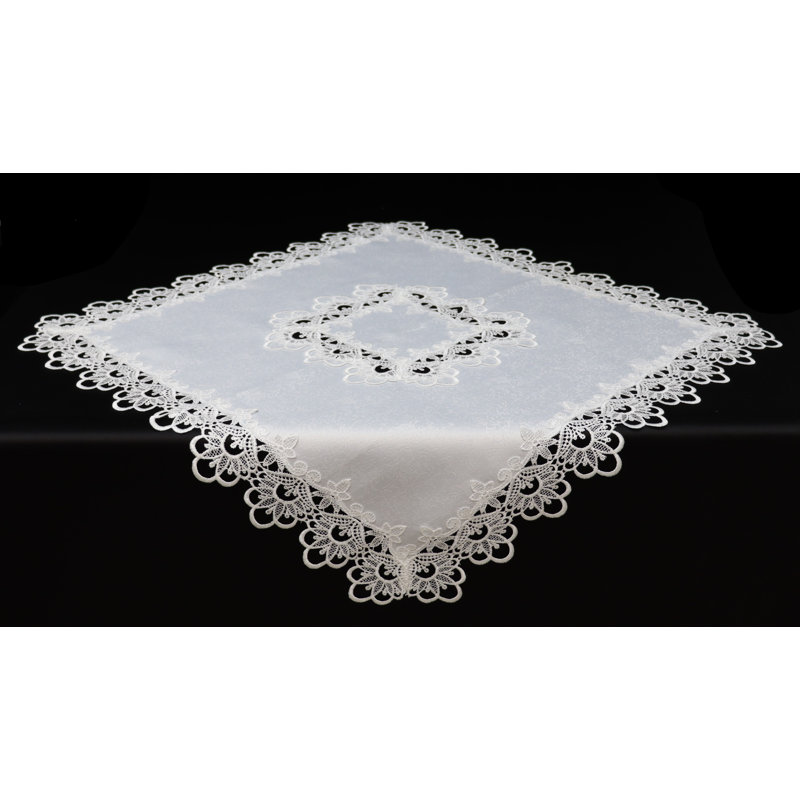Nappe en dentelle (33 po²) - Blanc