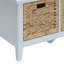Banc en rotin avec rangement