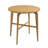 Rowan 36.22" High Retro Light Nordic Round Wooden Counter Table with Cross-Reinforced Base-124216047