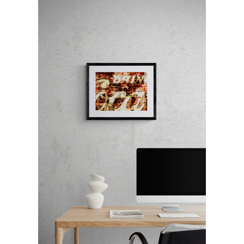 Coca Cola Pop Print by Scott Norris, 17.25" H x 21.25" W