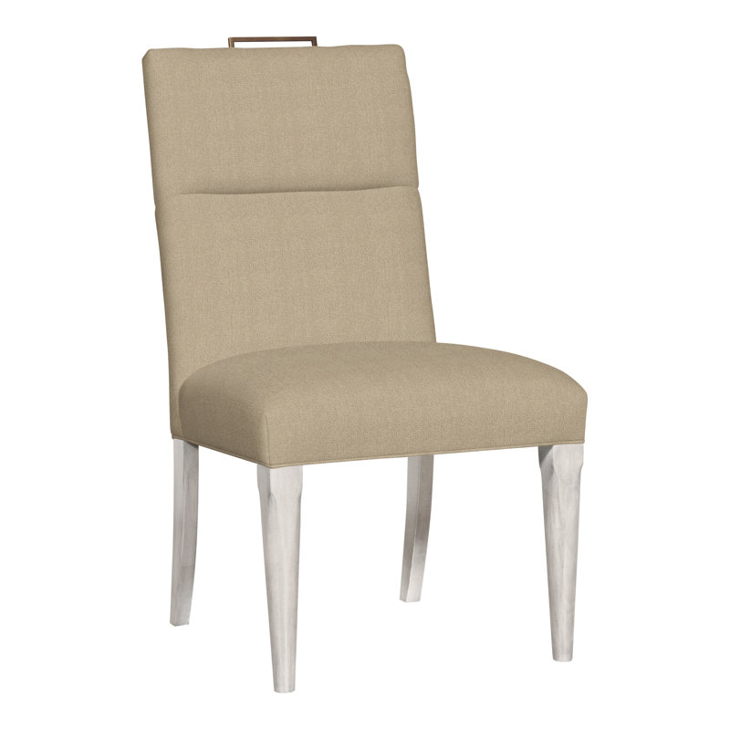Thom Filicia Home Fabric Tight Back Side Chair, Casa Blanca, Nomad Sand