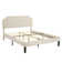 Kempst Upholstered Platform Bed Frame with Height Adjustable Headboard