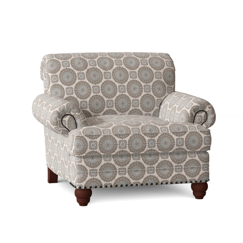 Fauteuil Ballester, Brianne 21, Pécan, Étain