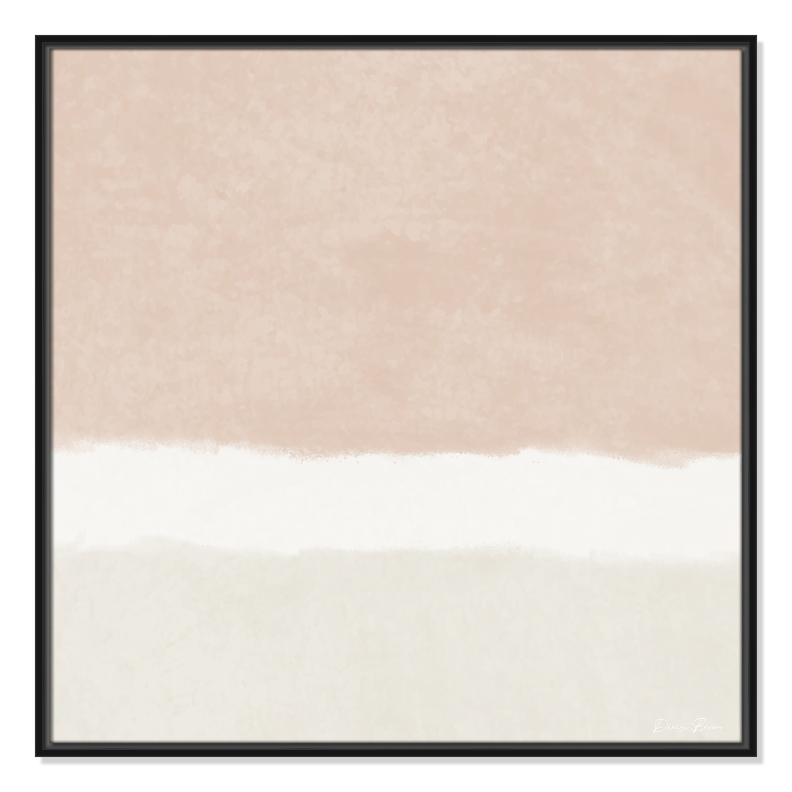 Willadeene "Slate 2" Print, Black Framed, 31.5" H x 31.5" W