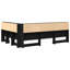 Storage Headboard Concrete 160 Cm Engineered Wood-339958433