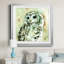 Hibou des bois - peinture encadrée-1118893713-1118893712