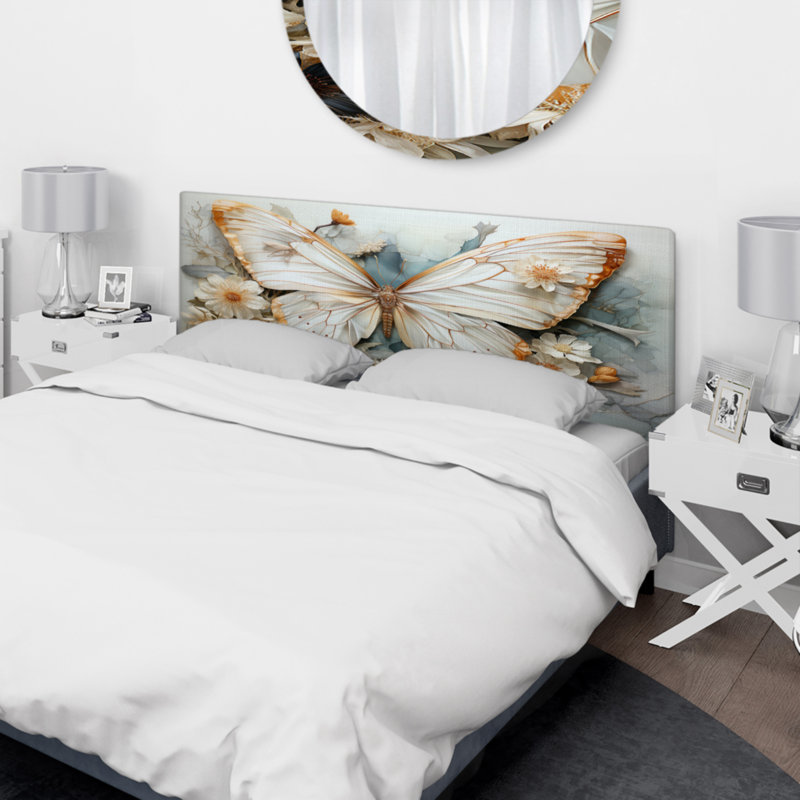 Kayliah - Animals Upholstery Panel Headboard, Très grand