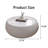 Marble Top Drum Shape Leather Coffee Table-2057278414