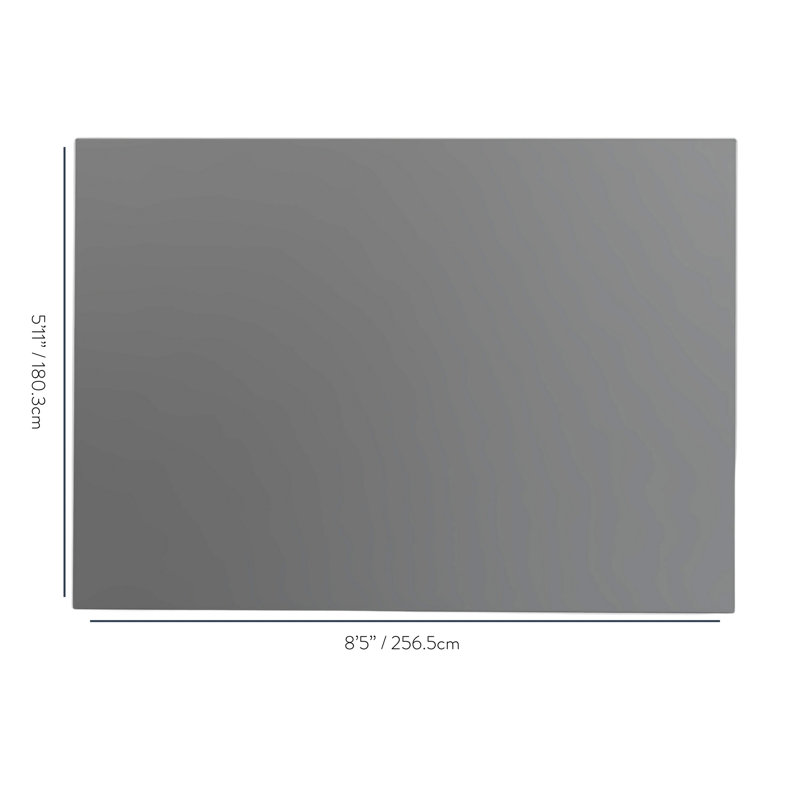 Gray Solid - Rectangle Small