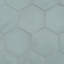 Dash 8,5 po. X 9,84 po. Carrelage hexagonal mat en porcelaine pour plancher et mur (12,66 pieds carrés / caisse)-61798047
