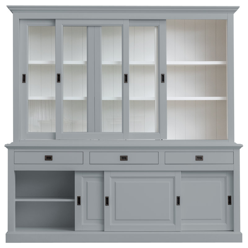 Anneros Display Cabinet, Window Grey