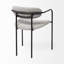 Belarus 18.25'' H Upholstered Metal Armchair-146637724-146637794