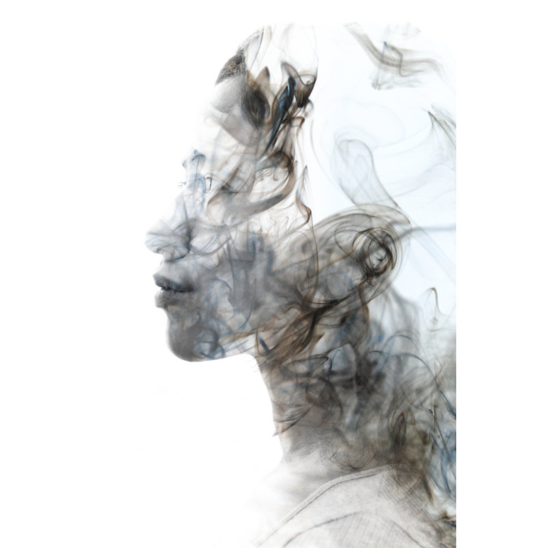 Double Exposure - Wrapped Canvas Print, 30cm H x 20cm W x 3.8cm D