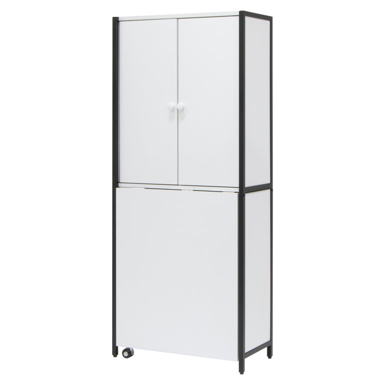 Gymax Bathroom Wall Cabinet Medicine Storage Cabinet w/ Open Shelf & Towel  Bar White