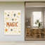 Starry Enchantment Dreamy Rustic Whimsical Landscape Nature Wall Art Print 1 Piece Wrapped Canvas Wall Art-1047895225