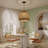 Artibrannan 1 - Light Seagrass Dome Pendant-360359691