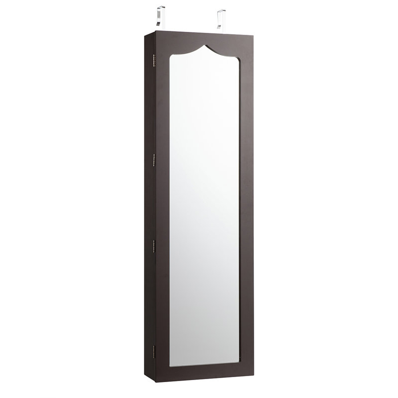 Mykeil Jewelry Armoire, Brown