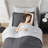 Bed-in-A-Bag Reversible Comforter Set with Bed Sheets & Memory Foam Cooling Pillows-115995418-115995416