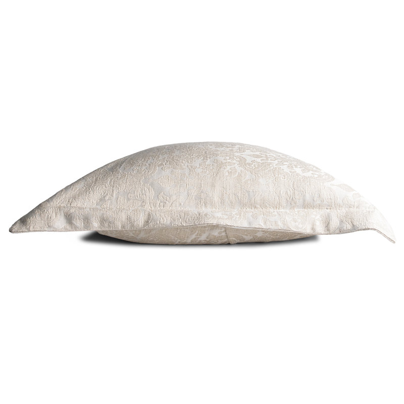 Baroque Euro Pillow Cover, Champagne