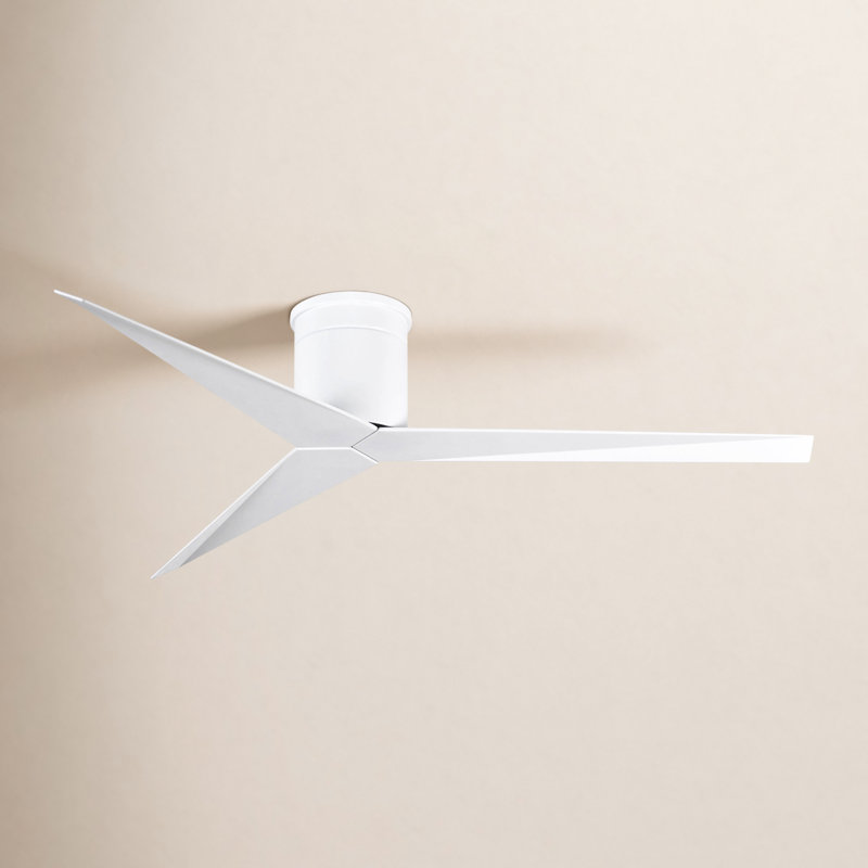 Eliza Ceiling Fan, Gloss White, Gloss White