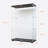 Tempered Glass Display Cabinet,Wine Cabinet,Storage Cabinet,File Cabinet,With Battery-Powered Paipai Light,Adjustable Floor Feet,Suitable For Uneven Ground,Can Be Placed Anywhere,Color:Black-557514717