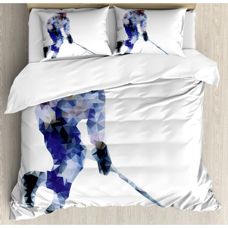 Modern & Contemporary Polyester Duvet Cover, King