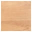 Grand lit en similicuir tissé avec structure en bois massif et finition érable caramel, aucun sommier tapissier requis