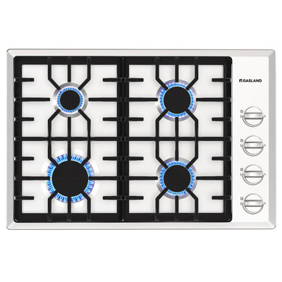 Gaslandchef 30" Stainless Steel Gas 4 Burner Cooktop