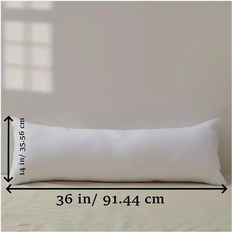 Body Pillow 14×36Inch, Rectangle 36"H x 14"W