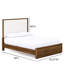Grand lit tapissier en noyer
