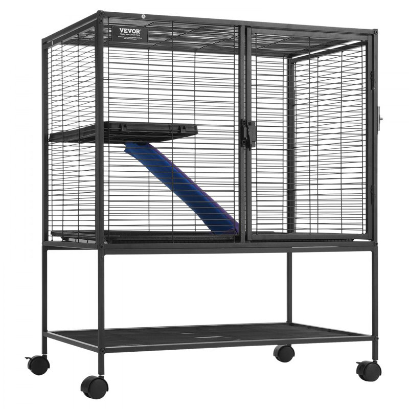 Cage à furet sur roulettes 36 po 2 niveaux