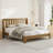 Modern Simple-Style Bed Frame With Headboard – For Single, Couples, Families-1606180926-1606180927