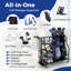 Metal Freestanding Sports Rack