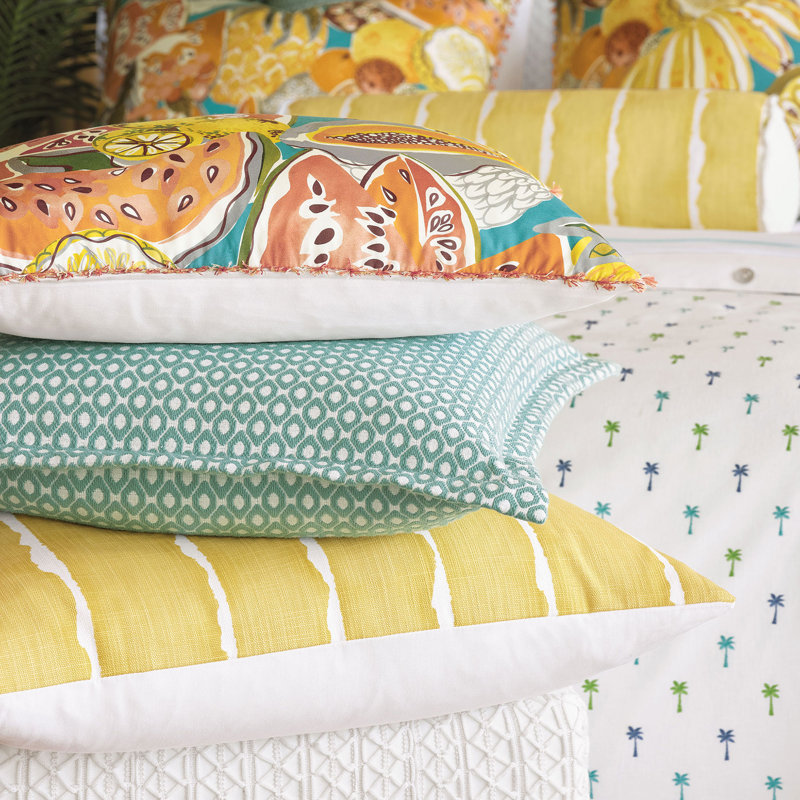 Belize Square Pillow Cover & Insert
