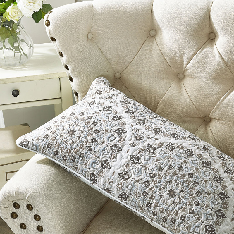 Housse de coussin Ravello, Gris clair