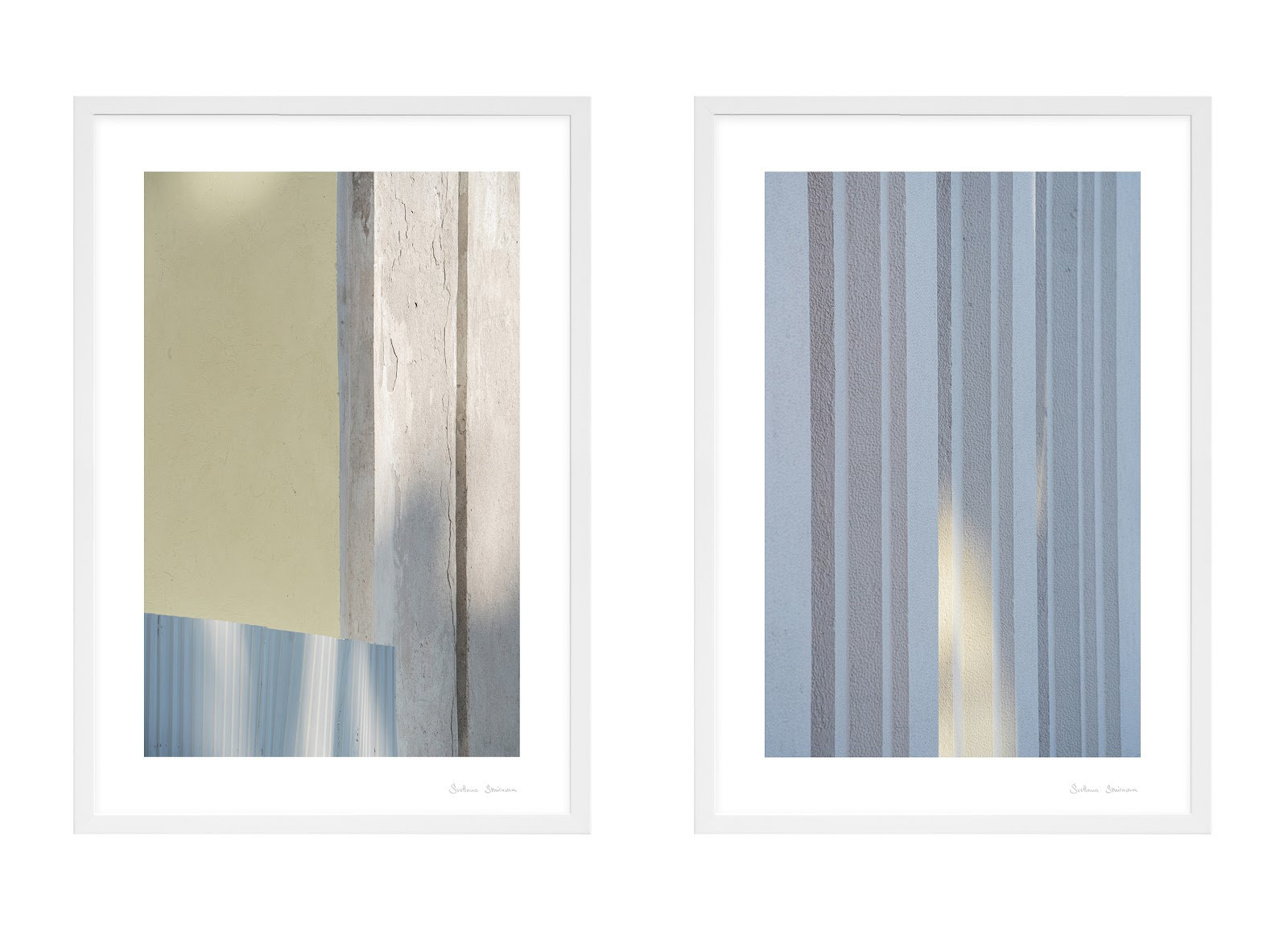 Sun And Concrete by Svetlana Smirnova, White, 20" H x 14" W x 1.25" D