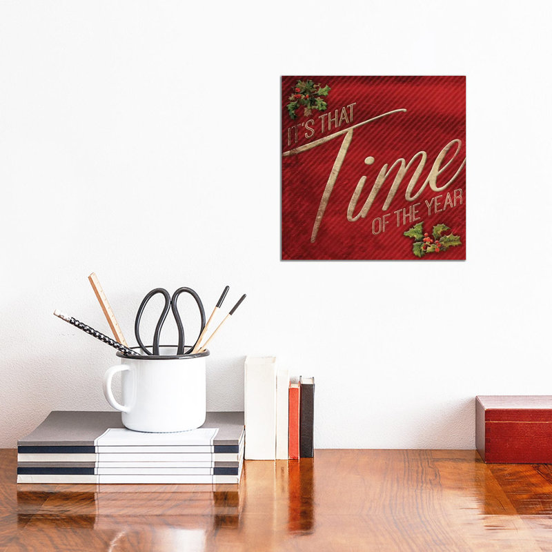 Time Of The Year by Jace Grey - Wrapped Canvas Print, 30.48 cm H x 30.48 cm W
