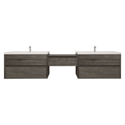 Aliki Wall Mounted Vanity With Reinforced Acrylic Sink