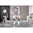 Naleya Metal Base Dining Table-495000942