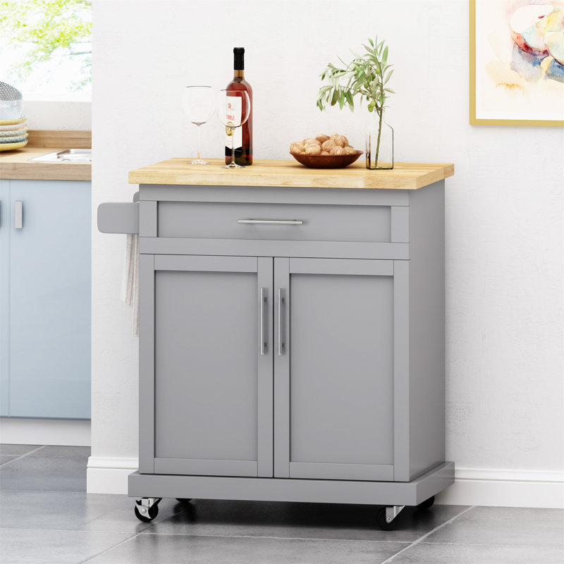 Chariot de cuisine (tabouret non inclus)