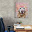 «Flower Crown Golden Retriever» par Furbaby Affiliates, art mural sur toile-1292580055