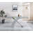 Glass Top Dining Table