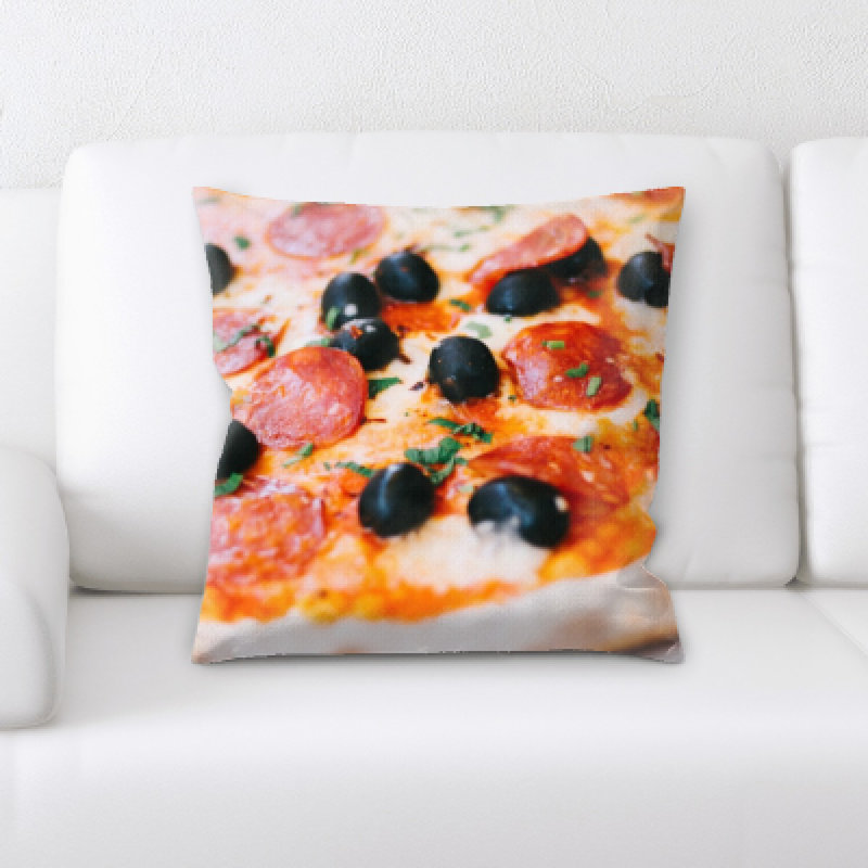 Microsuede Throw Pillow