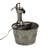 Asanta Metal Weather Resistant Sculptural Fountain