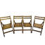 4 chaises pliantes en bois massif - pour des emplacements polyvalents pliables ou fabriqués à partir de tout usage
